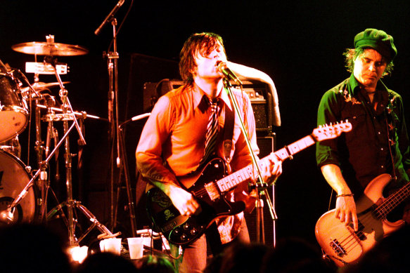 Ryan Adams at the Metro Theatre, January 2002. Back of author’s head potentially pictured in crowd.