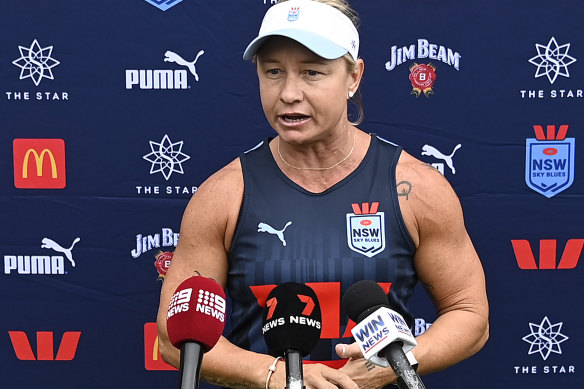 Sky Blues coach Kylie Hilder has ended her Origin tenure.
