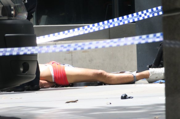 Gargasoulas was shot after he'd ploughed into the crowds on Bourke Street.