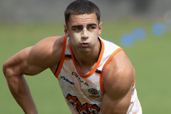 Rising Tigers star Tallyn Da Silva is off to Parramatta immediately.