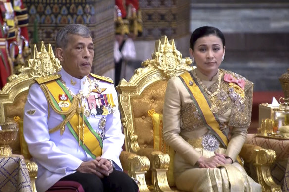 Thailand’s King Maha Vajiralongkorn, and Queen Suthida.