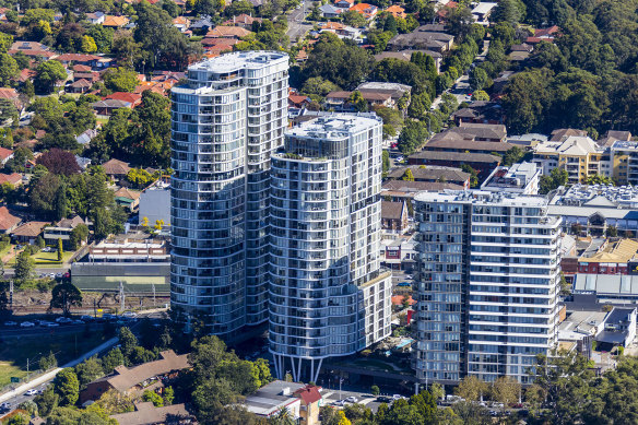 Langston village in the Sydney suburb of Epping.