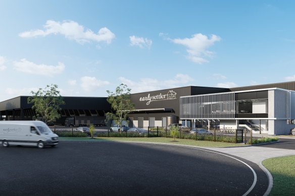 Early Settler, which operates a 56-strong store network in Australia and New Zealand, will move into a 37,890 sq m warehouse on Keylink Estate.