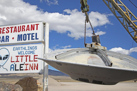 For an out-of-this-world adventure, follow the conspiracists to Nevada’s Extraterrestrial Highway.