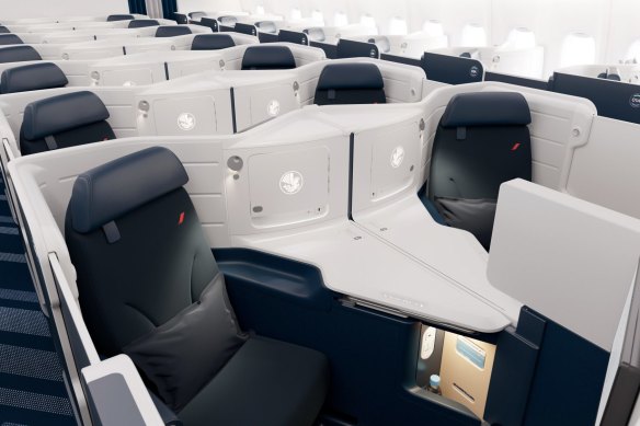 Air France’s new business class.