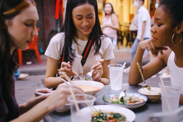 Make sure the street food you eat is cooked in front of you.