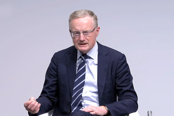 RBA governor Philip Lowe says an interest rate increase of 0.75 percentage points is ‘not on the table’.