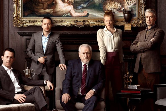 In Succession, the drama centres on the Roy siblings’ endless jockeying to be chosen to run their father’s media empire.
