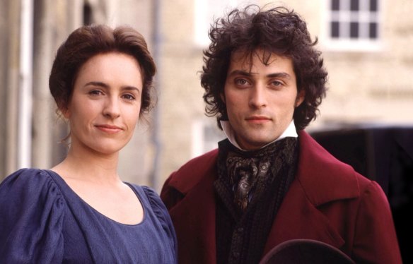 Juliet Aubrey as Dorothea and Rufus Sewell as Will Ladislaw in Middlemarch. George Eliot’s novel is an examination of marriage.