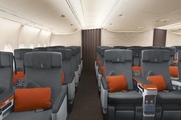 SatDec9cover - Singapore Airlines new A380 - Steve Meacham Supplied by Singapore Airlines Premium Economy Class