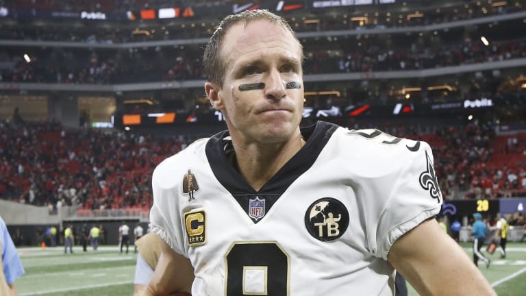 Historic: New Orleans' Drew Brees has broken one of the most significant NFL records.