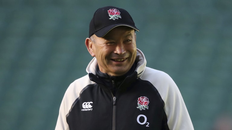 Just jokes: Eddie Jones has clarified his comments about England's approach to Japan this weekend.