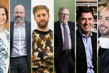 Sarah Derry, CEO, Accor Pacific;  Alastair Symington, group CEO and managing director, Blackmores; Simon Griffiths, CEO, Who Gives a Crap; Joseph Healy, co-founder and CEO, Judo Bank; Sam Fischer, CEO, Lion; Sabri Suby, founder and head of growth, King Kong.