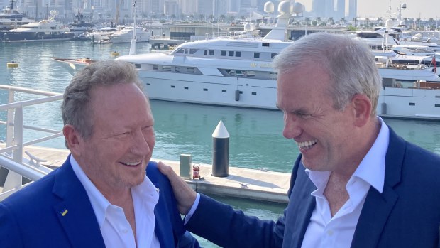 Andrew Forrest’s green ship makes a splash in Dubai