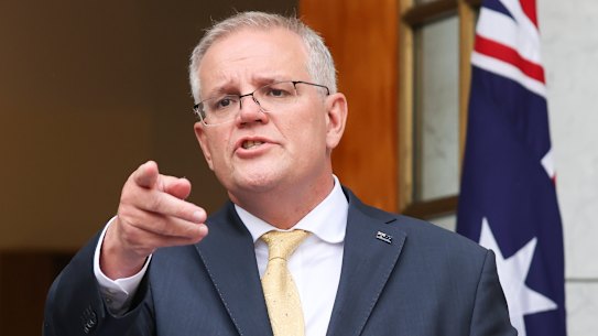 Prime Minister Scott Morrison.