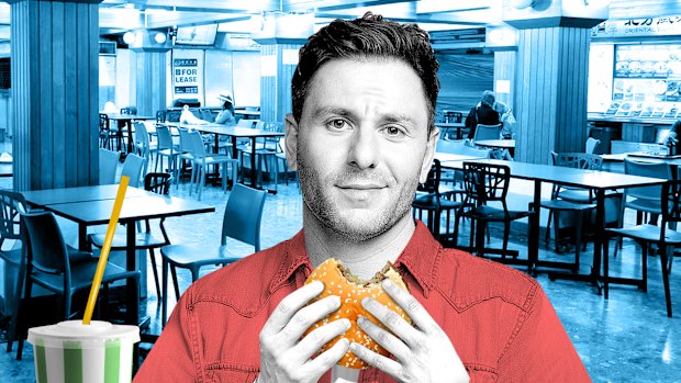 The food court: a meeting place for the forlorn and the fed up.