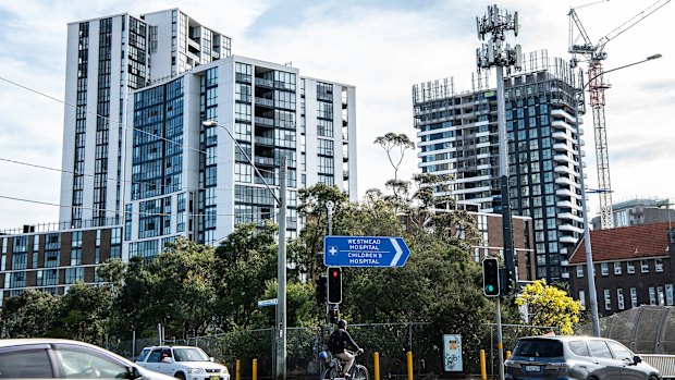 Westmead’s high density living.