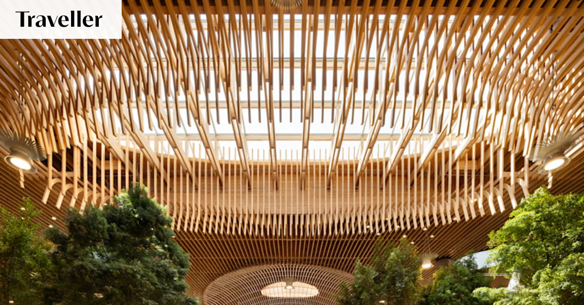 A $3.1 billion revamped American airport sets a new standard