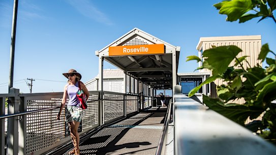 Roseville Station, one of 31 heavy rail stations where the government plans to change zoning rules to allow for more density.
