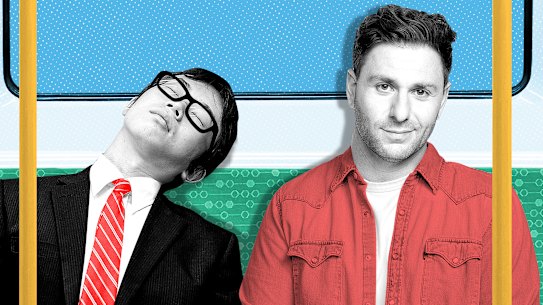 I have long been impressed by people who manage to fall asleep in public, let alone on public transport.