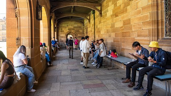 International students are more likely to complete university than their Australian counterparts. 