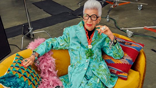 Iris Apfel: “Be your own person and stick with it. I like the idea that younger people have the opportunity of trying lots of things to see what suits them.”