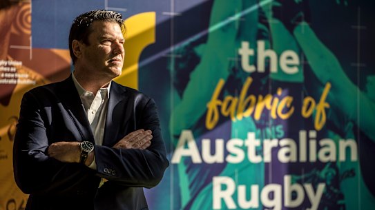 Rugby Australia chairman Hamish McLennan.