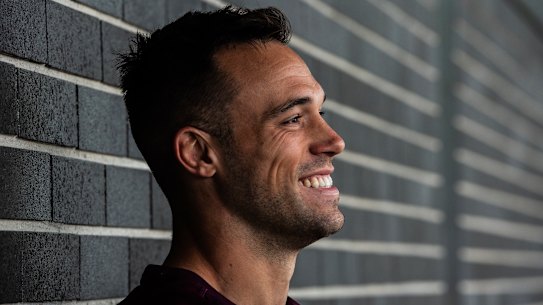 The last laugh: Luke Brooks is finally playing in an NRL finals game.