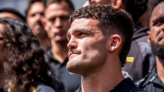 Top Cat: Penrith halfback Nathan Cleary.