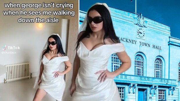 Charlie XCX married at a London town hall.