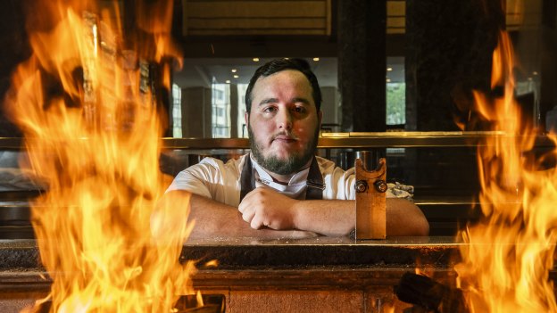 Rockpool Bar and Grill sous chef  Luke Bourke has packed a lot into his career to date.