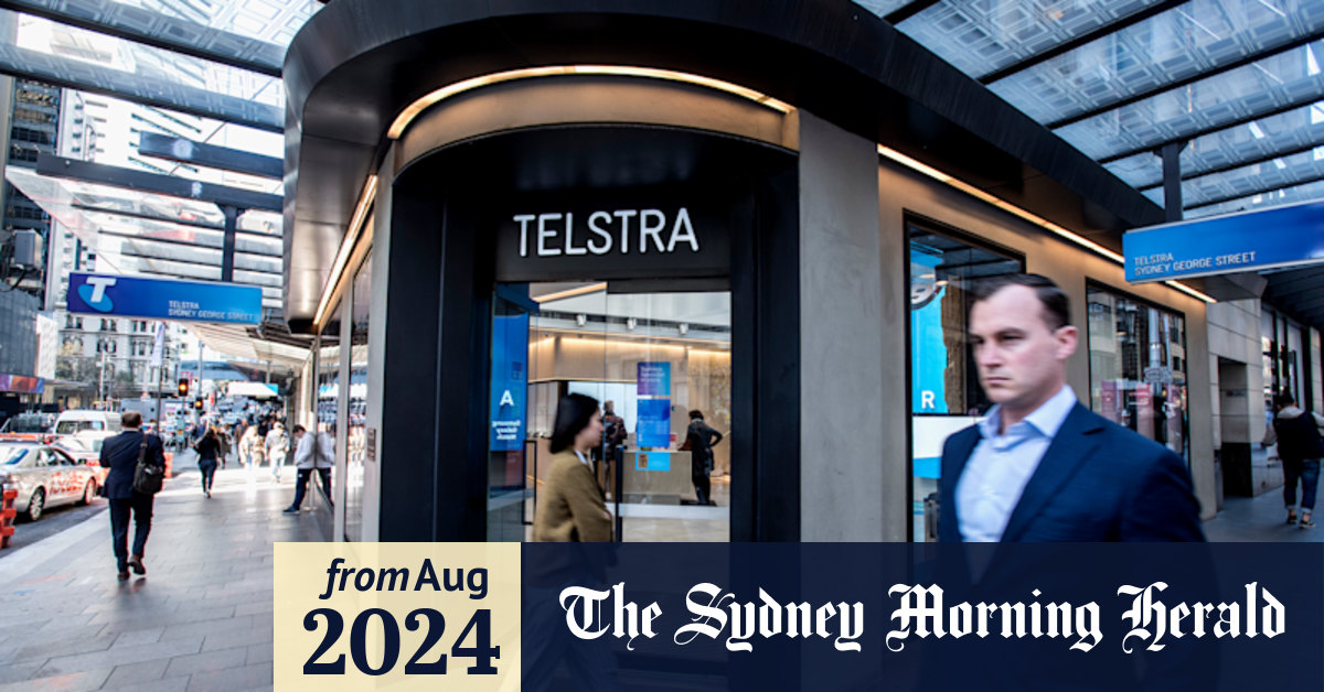 Telstra (ASX:TLS) profits slide by 13 per cent