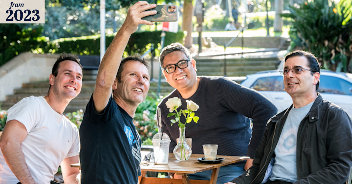 The Men’s Table: The blokes who want friendships like women have