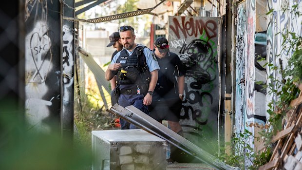 Homebush Theatre has been set alight overnight.