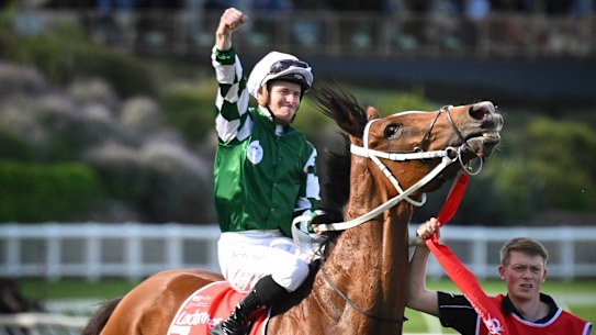 Not running in the Cup: Cox Plate winner Via Sistina.