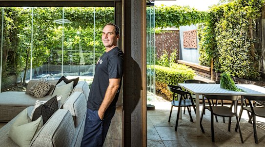 Andrew Ellett is selling his Richmond home and is hopeful of buying a larger home he can renovate.