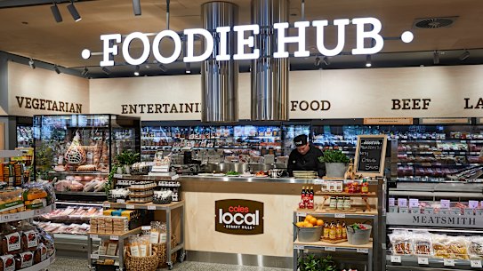 Coles opens its own little shop as battle for customers goes small