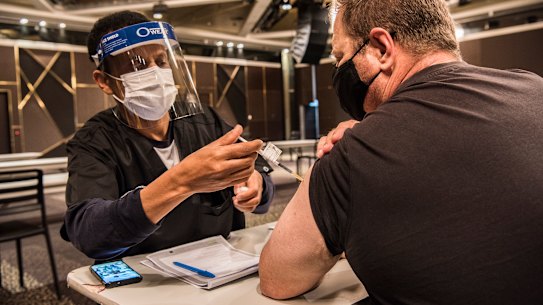 Wealthier urban areas have some of the country’s highest vaccination rates, new data shows