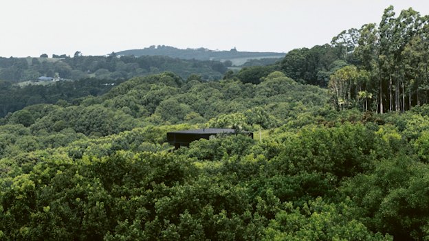 The home “acts as both an experiential container for this place and as a conditioning object, consciously aware of its outsider status within the traditional ownership and legacy of this landscape”.  