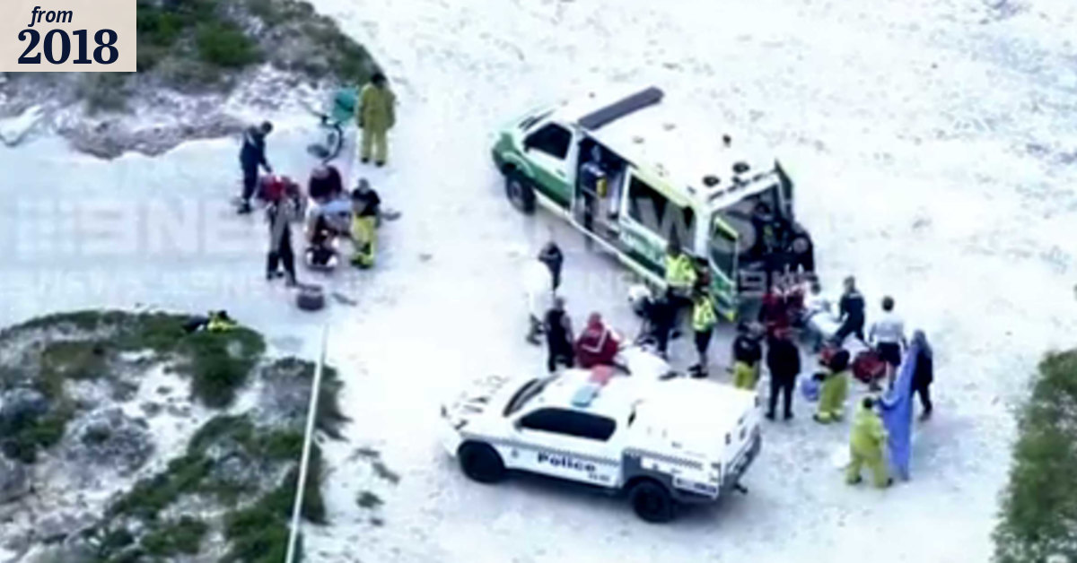 Rottnest Island jetty collapse: Mum with broken ankle holds up son's ...
