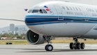 A China Southern jet from Guangzhou lands at Adelaide Airport.