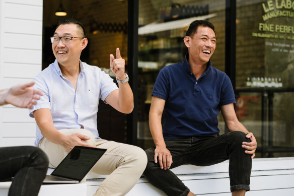 James &amp; Antler owners Chewie Choo and Tze-Huei Choo.