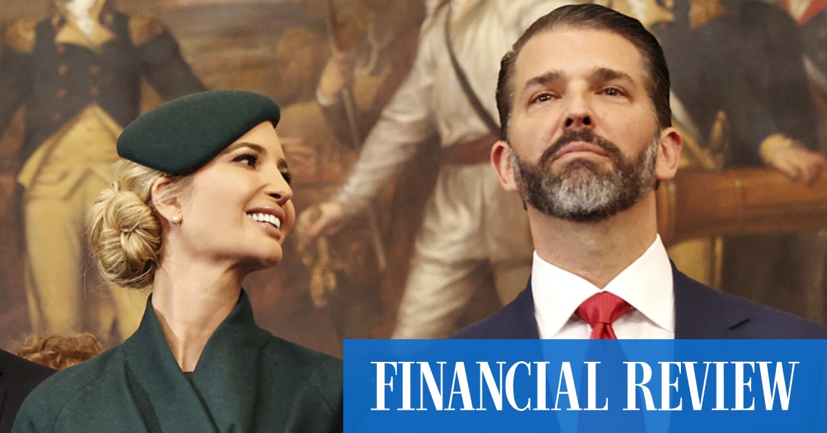 Donald Trump jnr cashes in on the MAGA economy