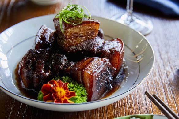 The Chairman’s signature braised pork.
