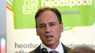 Greg Hunt has put a review of mental health MBS item numbers on hold while psychologists work out their differences.