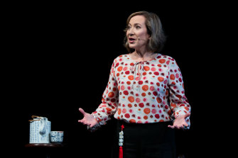 Jane Hutcheon wrote and performed Lost in Shanghai, which retraces her mother’s childhood footsteps through a China long gone, to sold-out theatre audiences at the 2022 Sydney Festival.