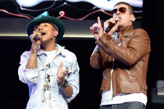Blurred Lines' Robin Thicke and Pharrell Williams paid $US7.3 million to the family of Marvin Gaye for copyright infringement of Gaye's 1977 song Got to Give Up.