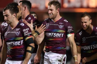 Manly's precarious place on the ladder leaves them fighting for a final spot over the next five weeks.