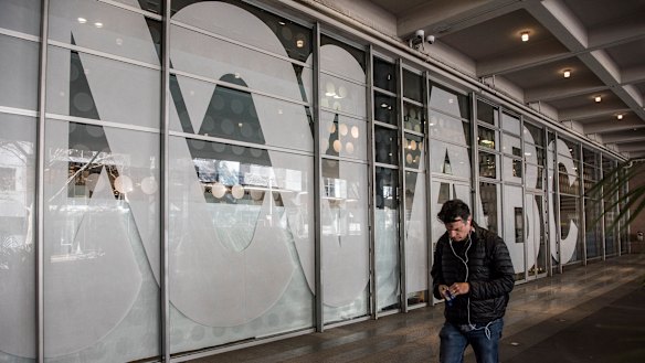 Wielding the scalpel: The ABC in Sydney on Wednesday.