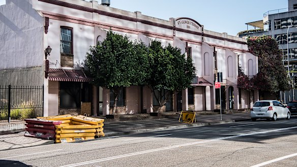 To be demolished: St George's Terrace.